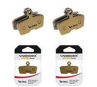 Vandorm 2 PAIRS Avid Code, Guide, V-PRO SINTERED COMPOUND Disc Brake Pads