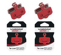 Vandorm 2 PAIRS Avid Elixir, Sram XX, Trickstuff, V-COMP CERAMIC COMPOUND Disc Brake Pads