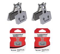Vandorm 2 PAIRS Formula Mega, Oval, One, SPORT SEMI METALIC Disc Brake Pads