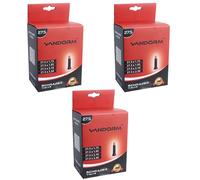 Vandorm 3 PACK 27.5" x 1.50" - 2.30" MTB Mountain Bike Butyl Schrader Valve Inner tube Pack