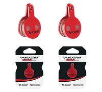 Vandorm COMP Disc Brake Pads - Tektro IOX - CERAMIC COMPOUND RED PAD x2