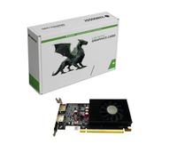 Vandossy Radeon R7 350 Low Profile Graphics Card, 4GB GDDR3 55W TDP, No Power Connector Needed, PCIe 3.0 ×16, 2 ×HDMI, for SFF & OEM Business PC Upgrade