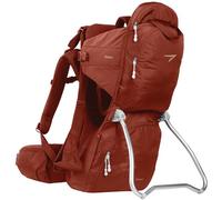 Vandra™ Canyon - Scandinavian Hiking Baby Carrier Backpack - Gravity Lock™ Hard-Shell Frame - Nest Child Carrier for Toddler & Kids - Dust Bag, Alu Tag & More Included (Canyon Red)