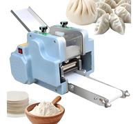 vanenferse Electric Dumpling Skin Maker, Professional Dumpling Skin Machine, Multifunctional Stainless Steel Dough Processor, Round Mold Dough Processing Machine For Home & Commercial Kitchen Use