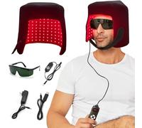 vanenferse Mobile Laser Therapy Cap for Hair Regrowth, Red Light Therapy Hat, 155 Laser Probes 660Nm & 850Nm Infrared LED, Stimulates Hair Growth, Hair Loss Treatment Device for Men&Women