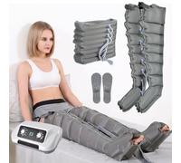 vanenferse Professional Pressotherapy & Lymphatic Drainage System, 8-Cavity Electric Air Compression Massager for Pain and Circulation, 30-240 MmHg Adjustable Pressure and 0-30 Min Timer