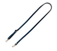 VanEnjoy Adjustable Genuine Leather Crossbody Bag Straps Replacement - Width 1/2'', Length 25''-51'', Blue, Gold Rock, classic