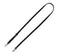 VanEnjoy Adjustable Genuine Leather Crossbody Straps Replacement - Width 1/2“, Length 25”-51”, 3# Black-Grey Buckles, Gold Rock, classic