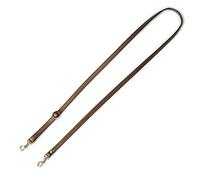 VanEnjoy Adjustable Genuine Leather Crossbody Straps Replacement - Width 1/2“, Length 25”-51”, Bronze, Gold Rock
