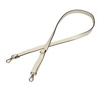 VanEnjoy Full Grain Genuine Leather Adjustable CrossBody Strap Replacement for Bag Purse, 0.7"Wide,26-51"Long, Beige, Medium