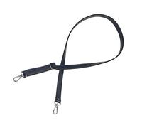 VanEnjoy Full Grain Genuine Leather Adjustable CrossBody Strap Replacement for Bag Purse, 0.7" Wide,26-51" Long (Navy-Gun Buckles)