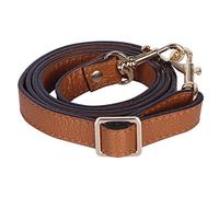VanEnjoy Full Grain Leather Adjustable Crossbody Straps Replacement - 0.7” Wide, 25”-51” Long, Brown, 0.7"WX(25~51)"L