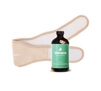 Vanera Castor Oil Pack for Thyroid - Reusable, Adjustable & Leakproof Neck Wrap for Natural Thyroid Support and Hormone Balance