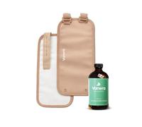 Vanera Castor Oil Pack Kit for Arms - Castor Oil + Reusable Arm Wrap, Soft Cotton Inner Side, Adjustable Straps, Fits Left or Right Arm, at-Home Routine