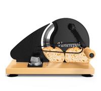 vanerepok Updated Manual Bread Cutter for Homemade Sourdough Bread, Classic Crank Bread Cutter for Home with Ladder Line and Steel Fence, Sharp Blade, Adjustable Width for