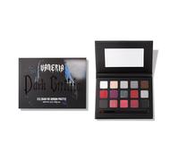 VANERIA Black Smokey Eye shadow Palette,15 Colors Matte Glitter Metalli Eyeshadow Palette,Long Lasting Waterproof Pallete (Goth Red)