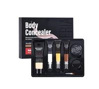 VANERIA Body Concealer Kit - Tattoo Cover Up Makeup, Waterproof & Long - Lasting - Conceal Scars, Spots & Vitiligo, Birthmarks - All Skin Tones