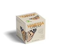 Vanessa Cardui Butterfly Kit, Raise the Butterflies of Vanessa del Thistle at Home - Educational Experiment, Science Educational Kit Children, Gift Ideas for Boy Girl, Birthday