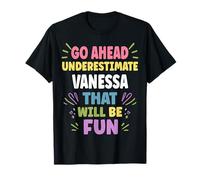 Vanessa Personalized Women's Gift Custom Vanessa T-Shirt