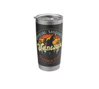 Vanessa Sasquatch Research Team Personalized Bigfoot Stainless Steel Insulated Tumbler
