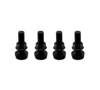 VanEssential L-Track Single Stud Bolt M10 x 1.0 Thread (Metric) 38mm / 1.5 inch Venture Track Accessory Black - 4 pcs
