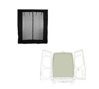 VanEssential REAR DOOR BUG SCREEN ONLY Designed for Mercedes-Benz HIGHROOF ONLY- CENTER ZIPPER CLOSURE