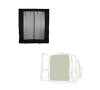 VanEssential REAR DOOR FULL MESH BUG SCREEN Designed for Ford Transit MEDIUM ROOF ONLY Vans - ZIPPER CLOSURE
