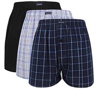 VANEVER Cotton Men’s Boxers, Woven Boxer Shorts, Men’s Knit Boxer Briefs, Men’s Plaid Boxershorts, Loose Fit Boxer Underwear, Everyday Guys Boxer Trunks, Button Fly Pattern Boxers, 3 Packs