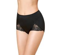 VANEVER Women's Control Briefs, Light Control Panties Knickers Lace Shapewear High Waist Body Shaper Underwear Black 16