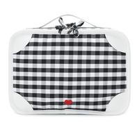 VanFn P. Travel Series - Large Cosmetic Travel Makeup Bag for Women - Toiletry Bag with Brush Compartment