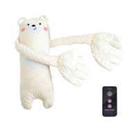 Vangakancint Electric Slapping Palm Plush Pillow in Stuffed Animal Design, 3 Adjustable Modes Patting Sleeping Pillow, Pearl Cotton Vibrating Mattress Pad Pillows for Sleeping and Massage