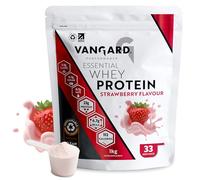 Vangard Performance Whey Protein Powder Strawberry Flavour 1kg, 32 Servings