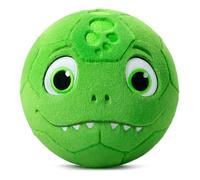 VangeBow Soft Indoor Football Gifts for Boys Girls, Inflatable Plush Lightweight Baby Kids Ball Toys for Toddlers 1-3 4 5 Year Old Children First Birthday Gift (Dinosaur, Pump Include)