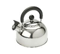 Vango - Stainless Steel kettle with folding handle - Tea maker size 1,6 l, white