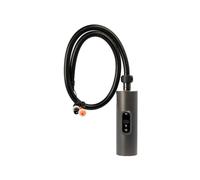 Vango AirBeam Tempest Rechargeable Tent Pump with Powerful 2 Stage Motor, LED Screen, 130cm Hose, Auto-Cut Off - Air Pump Compatible with Other Infla