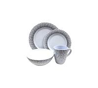 Vango Alfresco 16 Piece Melamine Dining Set Grey