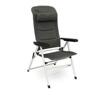VANGO BALLETTO CAMPING CHAIR TALL HEATHER GREY RECLINING FOLDING BBQ BEACH SEAT