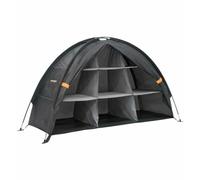 Vango Camping Cupboard Collapsible Tent Awning Storage Organizer - Smoke Grey -