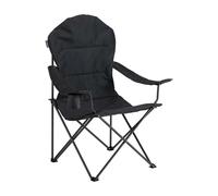 Vango Divine Soft Arm Foldable Portable Camping Chair Granite Grey