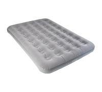VANGO DOUBLE AIRBED FLOCKED INFLATABLE CAMPING BED CAMP MATTRESS GREY