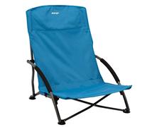 Vango Dune Folding Camping Chair with Flat Foot Design for Extra Stability for Picnics, Garden, Beach, Fishing (Cobalt)