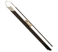 Vango Fibreglass Tent Pole Set (8.5mm) Black One Size