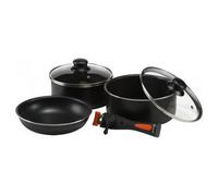 Vango Gourmet Non-Stick Cook Kit Pans and Frypan Cookware for Camping, Backpacking, Hiking, Fishing