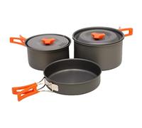 Vango Hard Anodised 2 Person Cook Kit ONE SIZE GREY