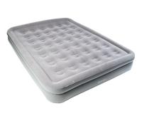 Vango Hi-Rise Double Flocked Airbed: Nocturne Grey Colour: Nocturne Gr