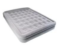 Vango Hi-Rise Double Flocked Airbed: Nocturne Grey Colour: Nocturne Gr