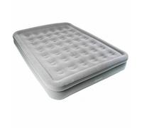 Vango Hi-Rise Double Flocked Airbed: Nocturne Grey Colour: Nocturne Gr