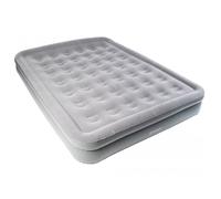 Vango Hi-Rise Double Flocked Airbed: Nocturne Grey