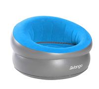 Vango Inflatable Donut Flocked Chair: Blue Colour: Blue