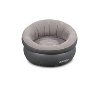 Vango Inflatable Donut Camping Chair - Flocked Inflatable Lounge Chair with Soft PVC Surface, Lightweight & Portable, 120kg Max Load - Ideal for C